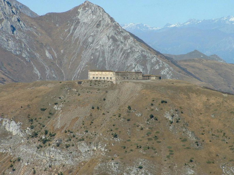 Blick zur&uuml;ck zum Fort Central